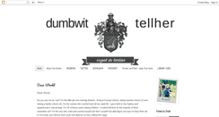Desktop Screenshot of dumbwittellher.net